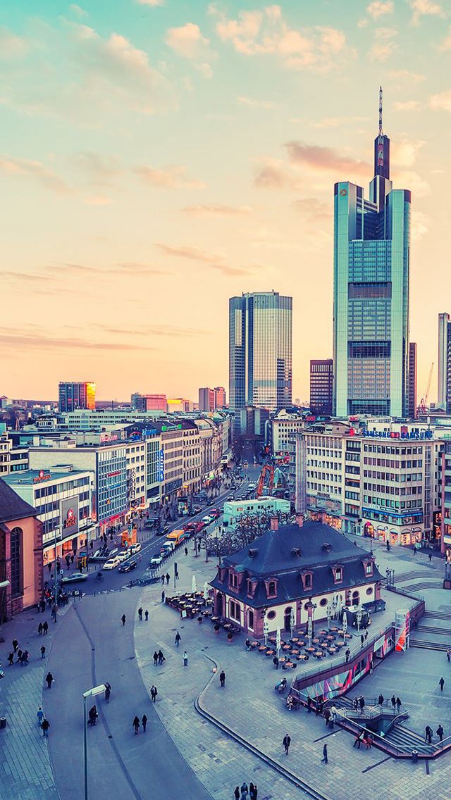640x1136 Frankfurt Germany cities - cities iPhone Wallpaper