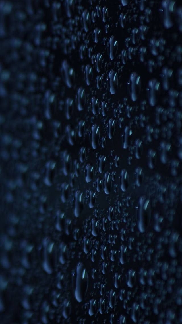 640x1136 Water drops macro - macro iPhone Wallpaper
