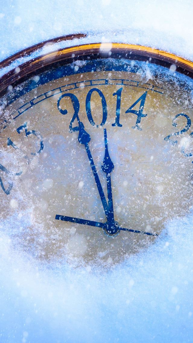 640x1136 New years eve 2014 - bell iPhone Wallpaper