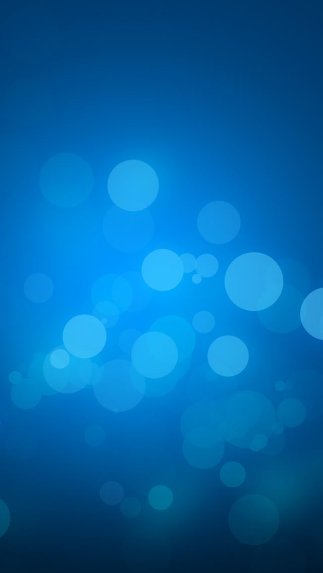 640x1136 Abstract blue - circle iPhone Wallpaper