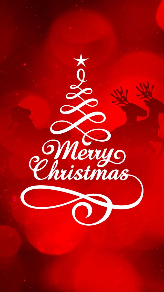 640x1136 Merry Christmas - xmas iPhone Wallpaper