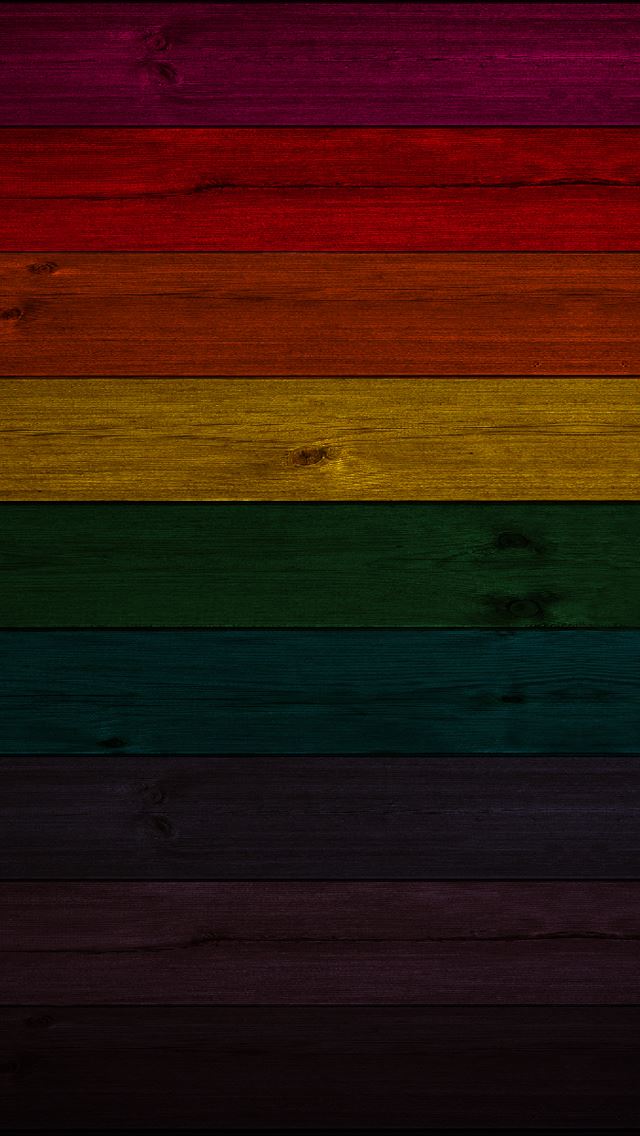 640x1136 Rainbow Wood - rainbow iPhone Wallpaper