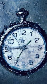 Watch in water wallpaper