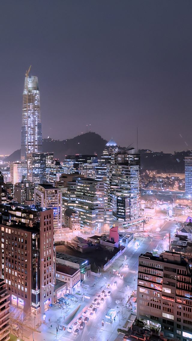 640x1136 City night - building iPhone Wallpaper