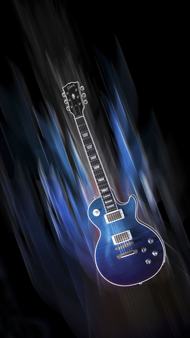 Music Guitar Gibson iPhone wallpaper 
