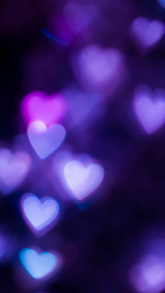 Aesthetic Purple Heart Wallpaper Download  MobCup
