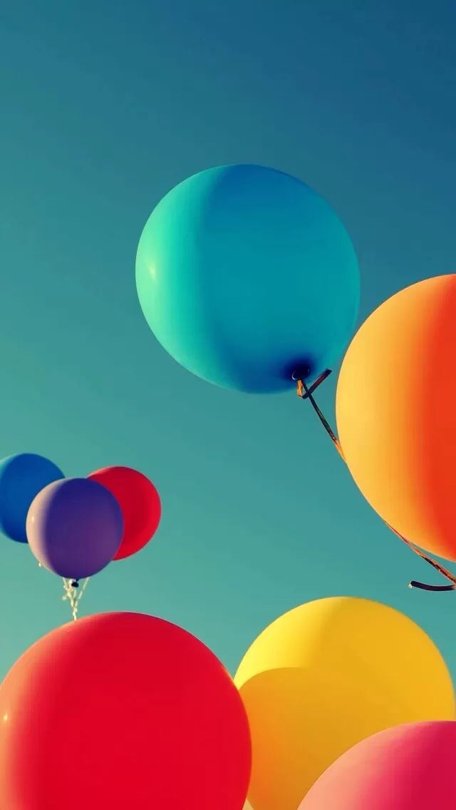 640x1136 Holiday Balloon -  iPhone Wallpaper