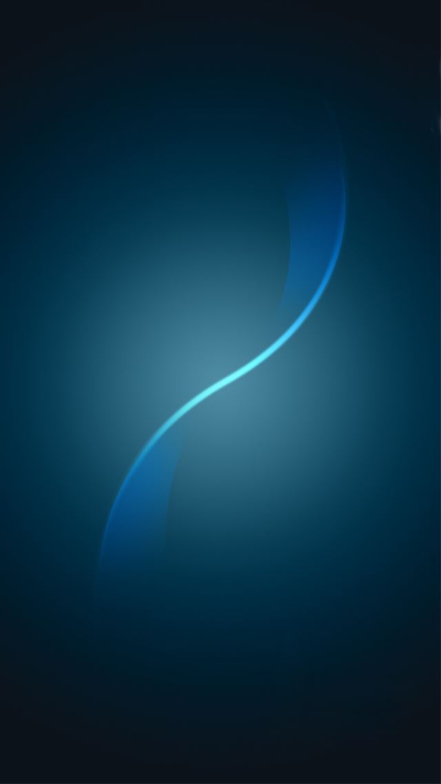 640x1136 Abstract blue line -  iPhone Wallpaper