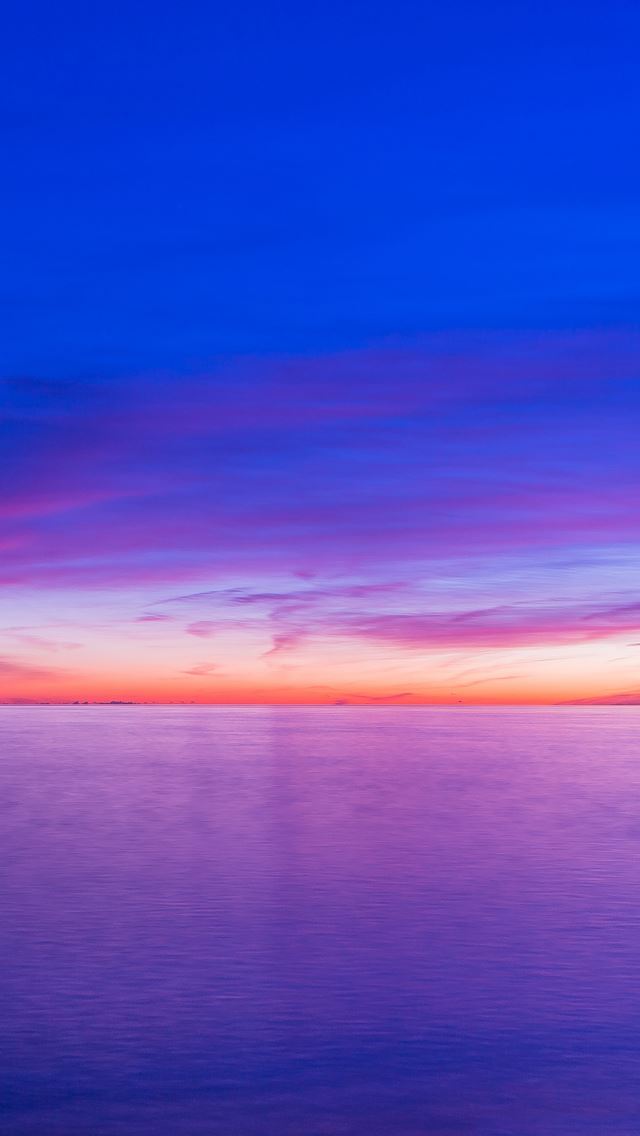 640x1136 Sunset - pink iPhone Wallpaper
