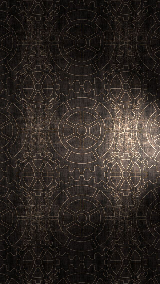 640x1136 Gears pattern background -  iPhone Wallpaper