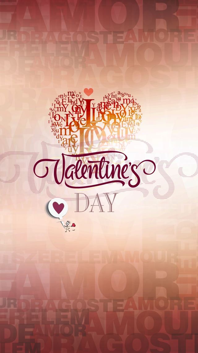 640x1136 Feb 14 valentine's day - valentine's day iPhone Wallpaper