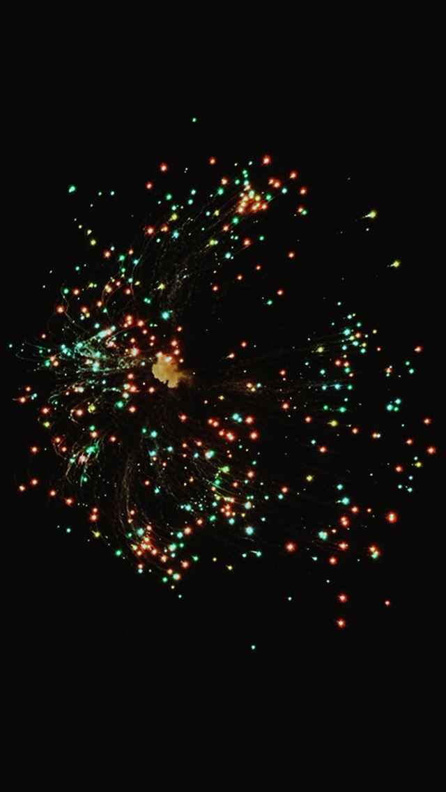 640x1136 Fireworks - bright iPhone Wallpaper