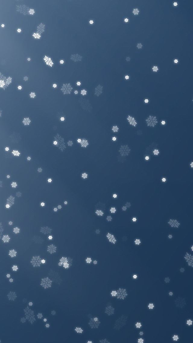 640x1136 Snowflakes Vector -  iPhone Wallpaper