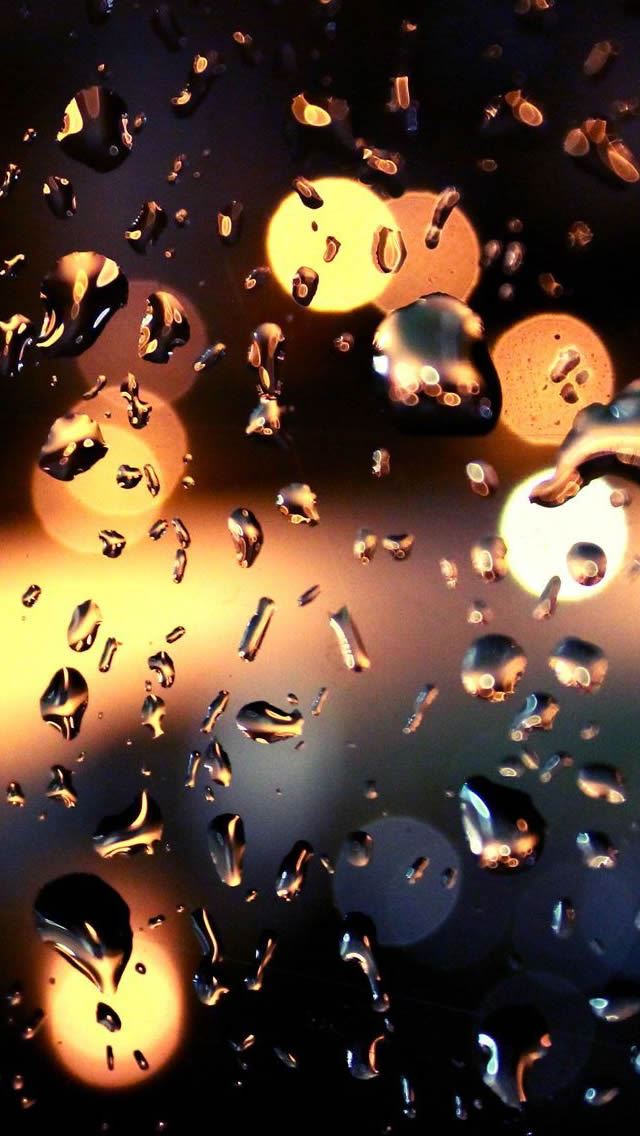 640x1136 Rain Drops On The Window Photography - photography iPhone Wallpaper