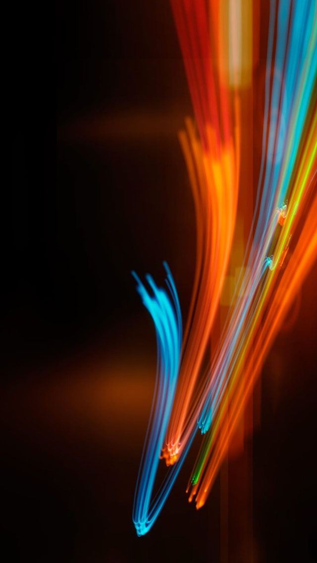 640x1136 Light curves - aesthetic iPhone Wallpaper