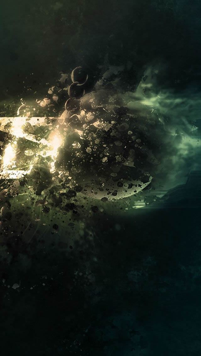 640x1136 Planet Destruction Fantasy - destruction iPhone Wallpaper