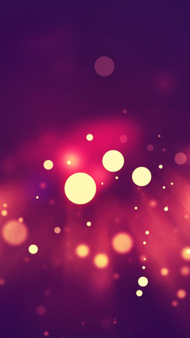640x1136 Circles Of Light Abstract - pink iPhone Wallpaper