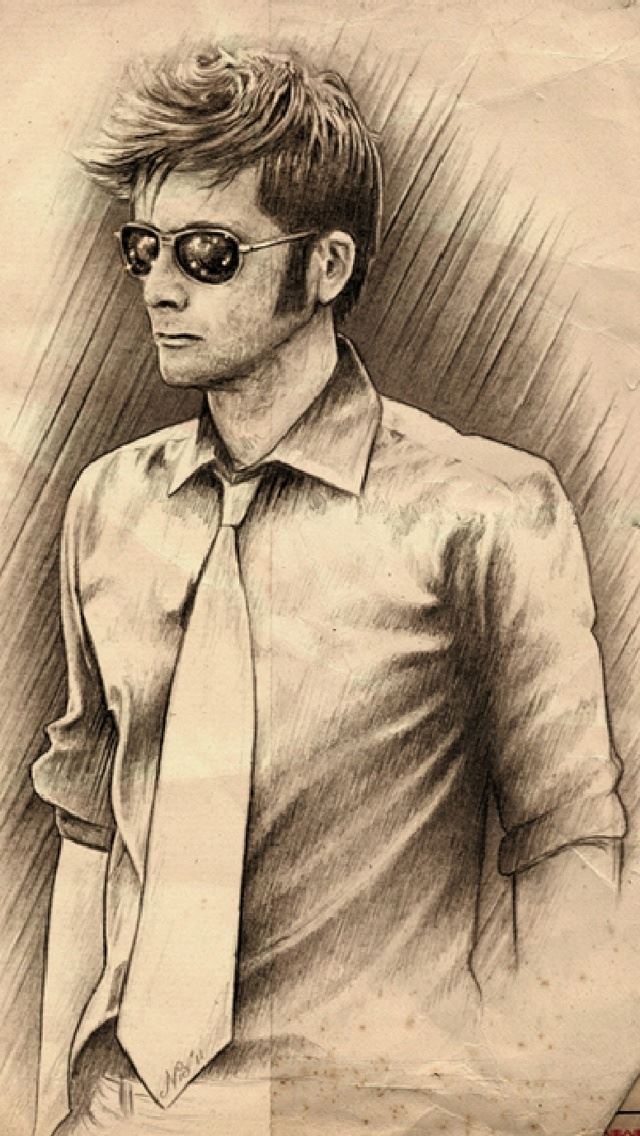 640x1136 10th Doctor Who -  iPhone Wallpaper