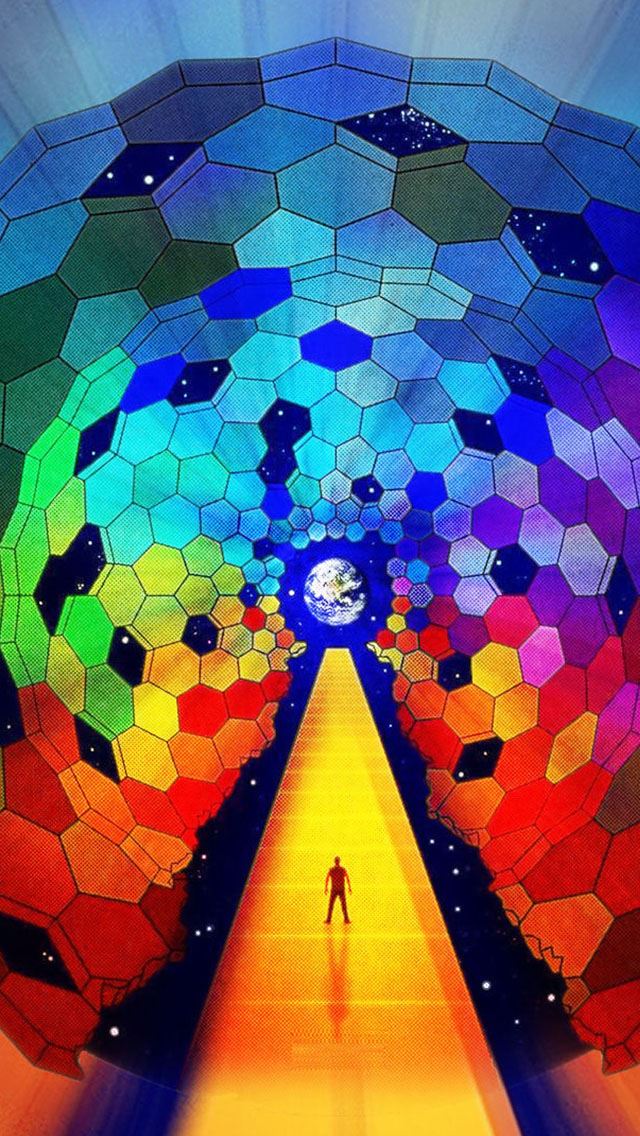 640x1136 Rainbow art - rainbow iPhone Wallpaper