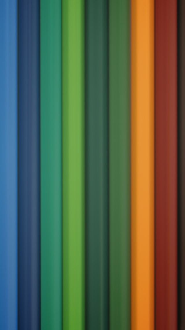 640x1136 Rainbow - striped iPhone Wallpaper