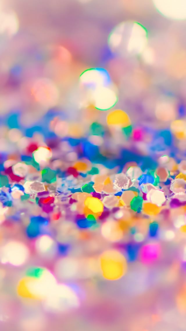 640x1136 Colorful Glitter - pink iPhone Wallpaper