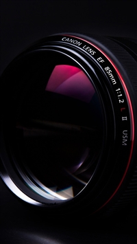 Canon 85mm wallpaper