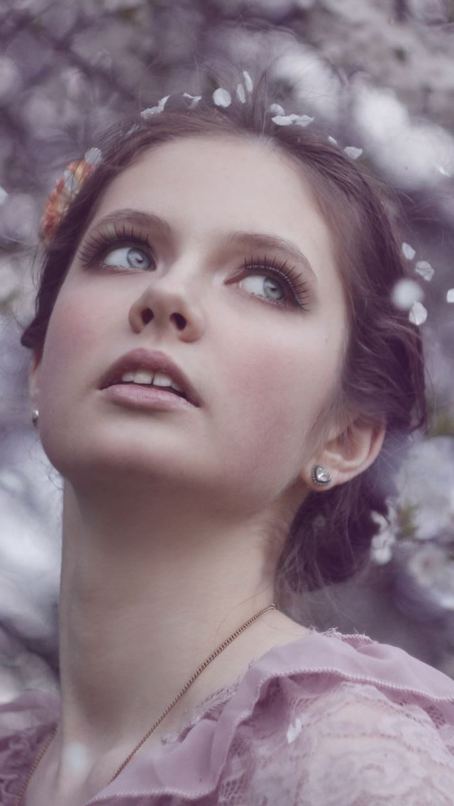 640x1136 Spring Beauty - belle iPhone Wallpaper