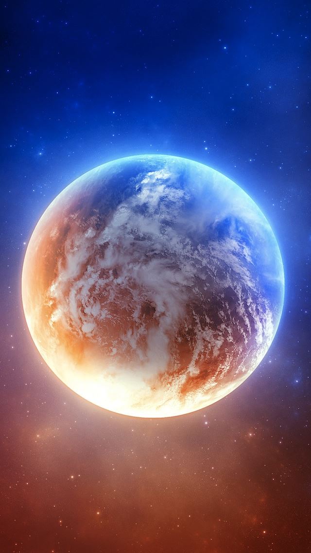 640x1136 wonderful earth in abstract space - earth iPhone Wallpaper