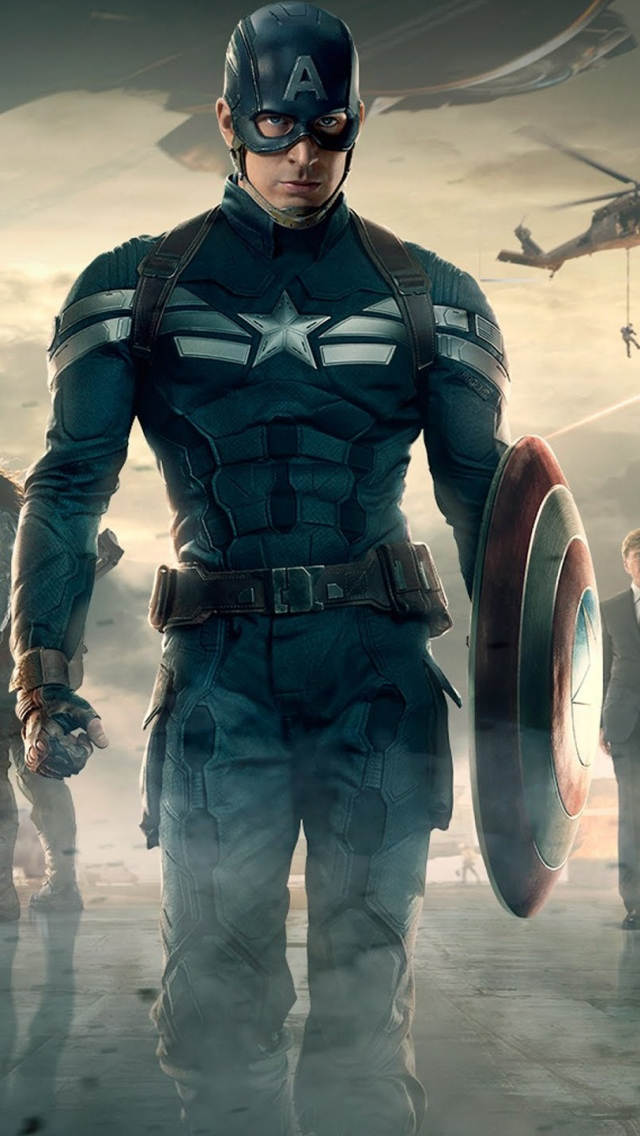 Captain america the winter soldier iPhone wallpaper 