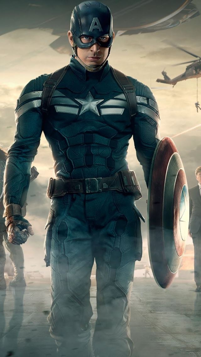 640x1136 Captain america the winter soldier -  iPhone Wallpaper