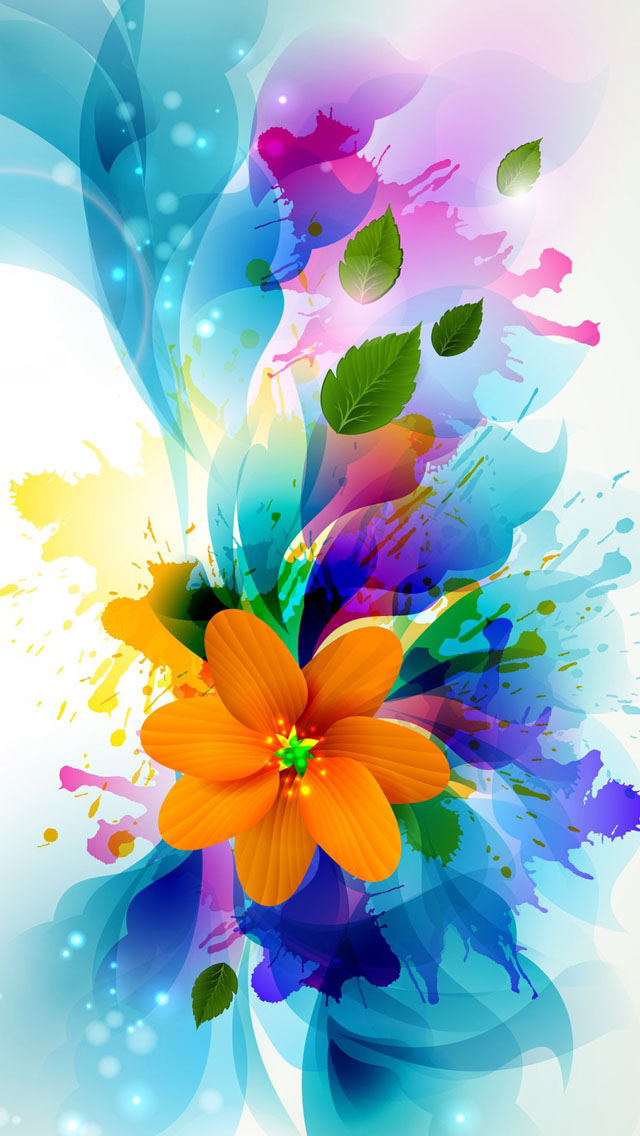 Bouquet of Colors iPhone Wallpapers Free Download