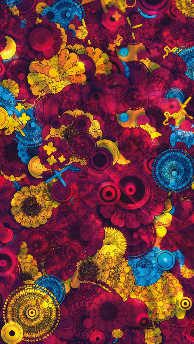 640x1136 Psychedelic Life - psychedelic iPhone Wallpaper