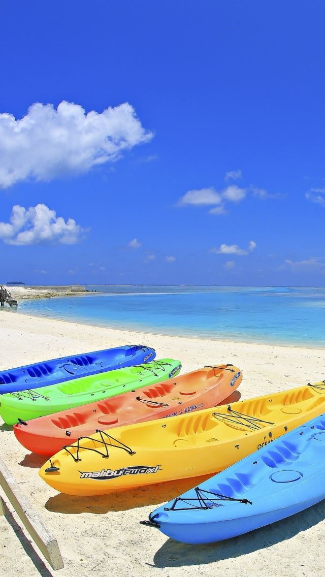 640x1136 Maldives Beach Corner - corner iPhone Wallpaper