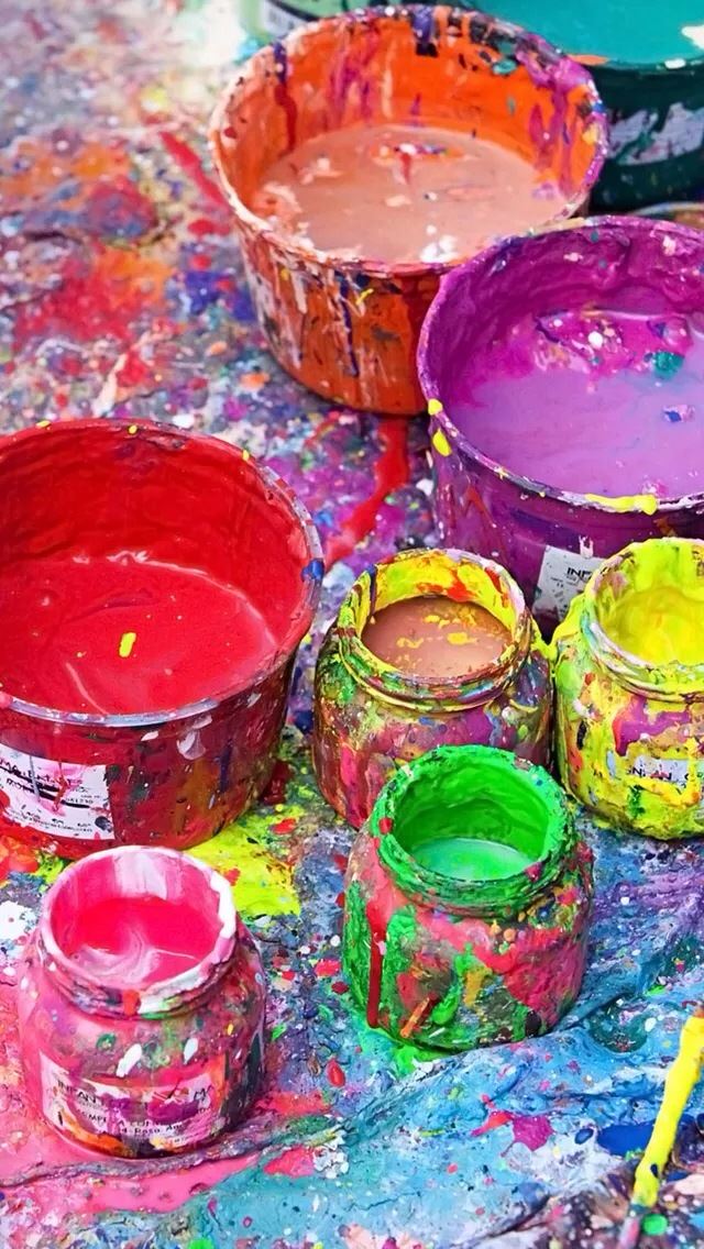 640x1136 Color paint - random iPhone Wallpaper