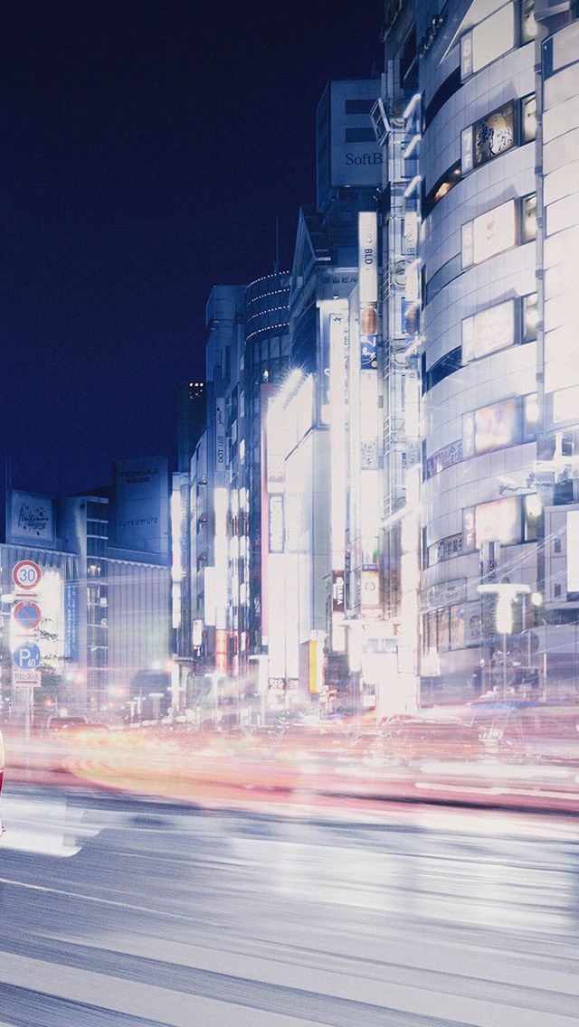 640x1136 Night of the city - city iPhone Wallpaper