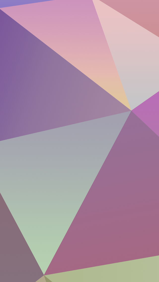 Pastel Polygon Vector iPhone wallpaper 