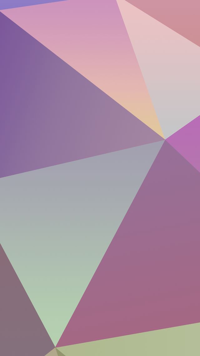 640x1136 Pastel Polygon Vector - line iPhone Wallpaper