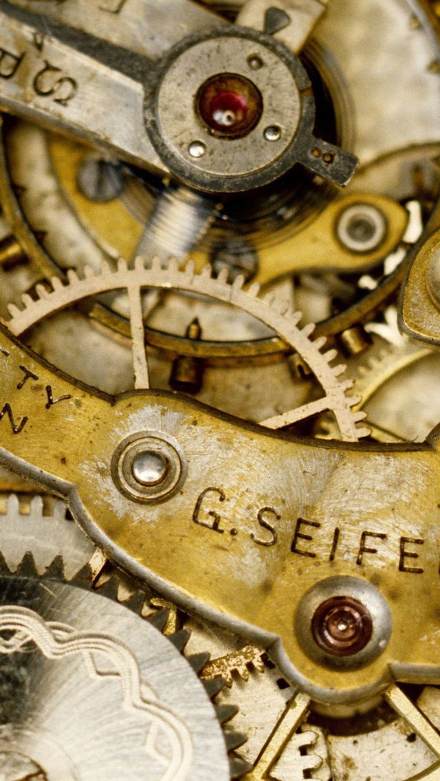 640x1136 Watch Mechanism - circle iPhone Wallpaper