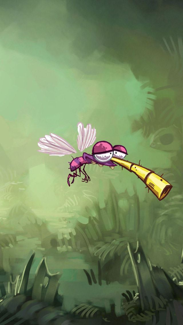 640x1136 Rayman Mosquito - mosquito iPhone Wallpaper