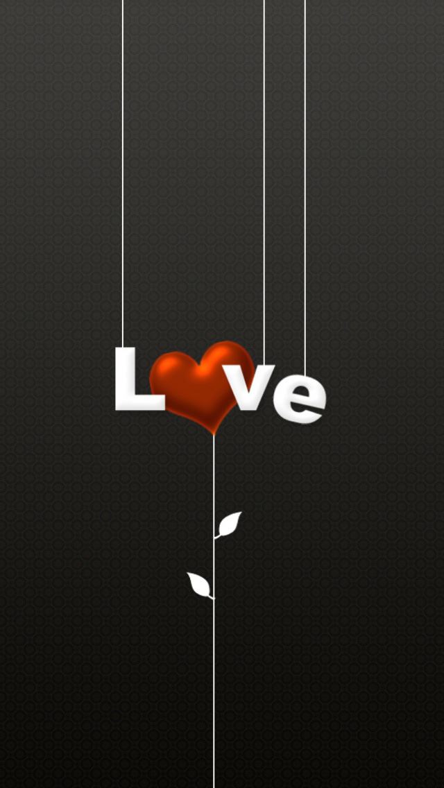 640x1136 Happy Mother's Day - heart iPhone Wallpaper