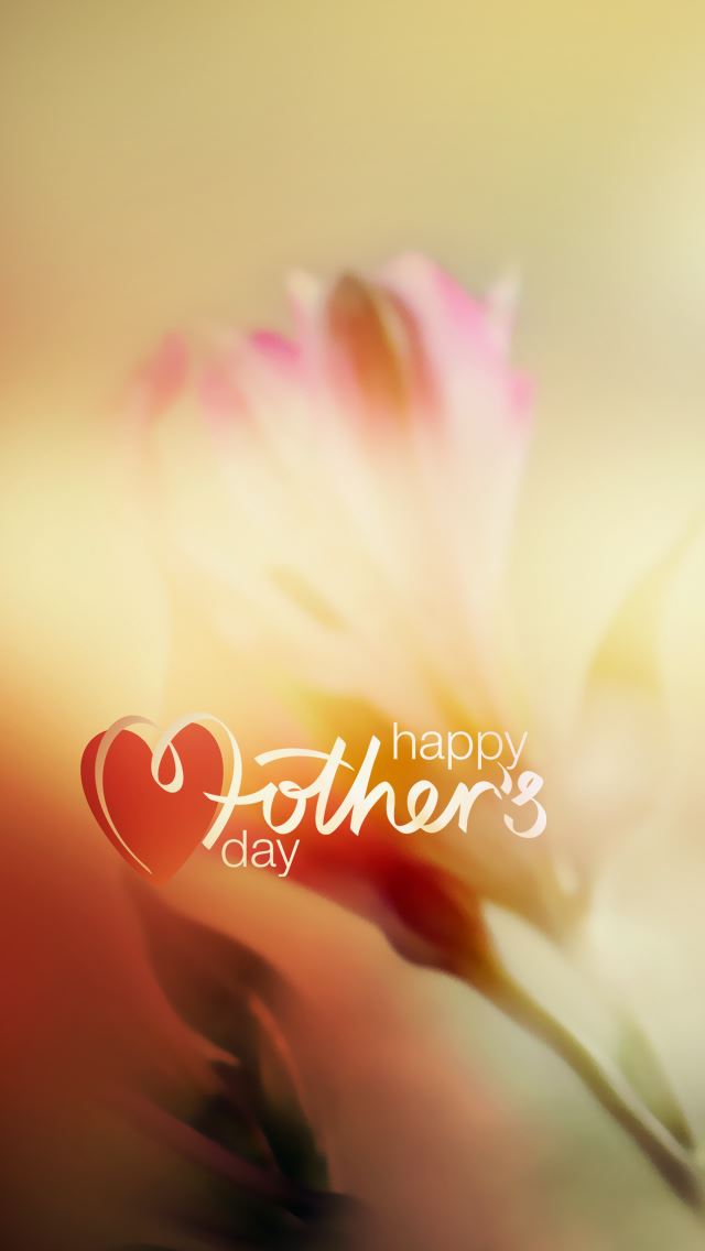 640x1136 Happy Mother's Day - pink iPhone Wallpaper