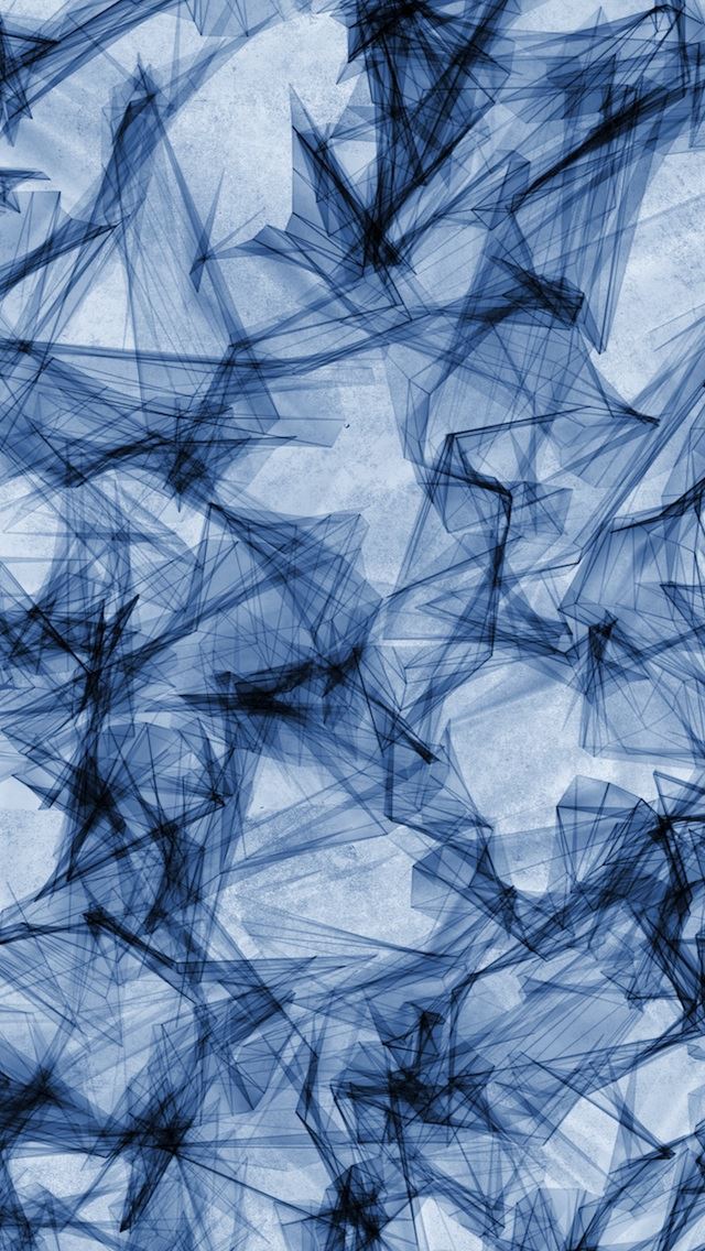 640x1136 Abstract Black Mingle Line -  iPhone Wallpaper