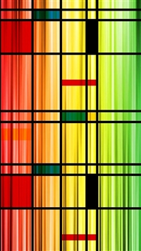 Rainbow Grid Abstract wallpaper