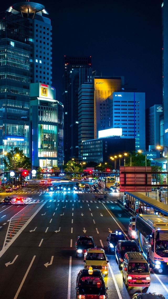 640x1136 Osaka World - tower iPhone Wallpaper