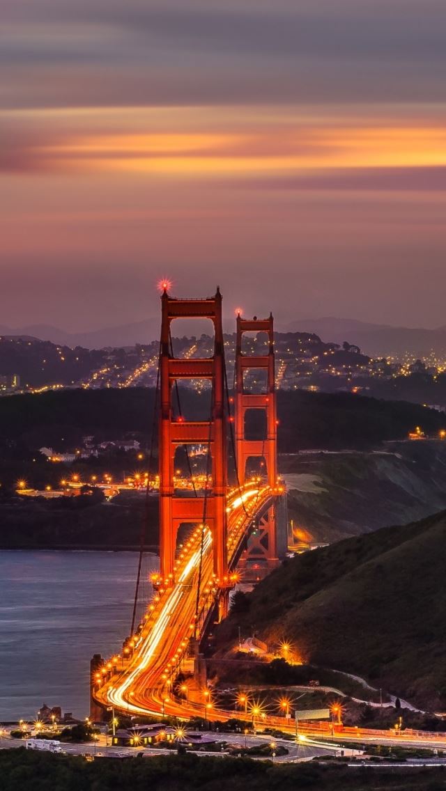 640x1136 San Francisco - mountain iPhone Wallpaper