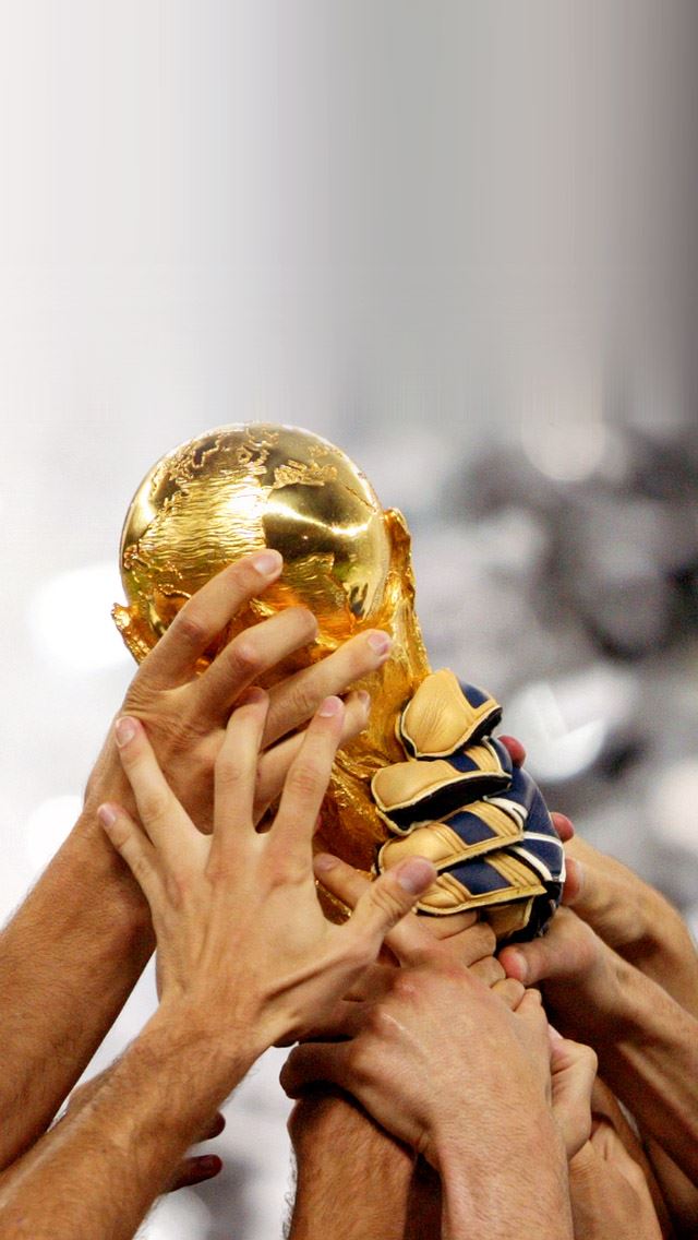 640x1136 Worldcup In Hands -  iPhone Wallpaper