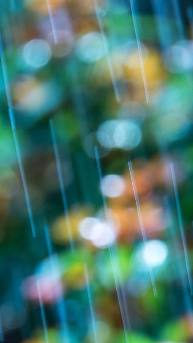 640x1136 Rain bokeh - bokeh iPhone Wallpaper