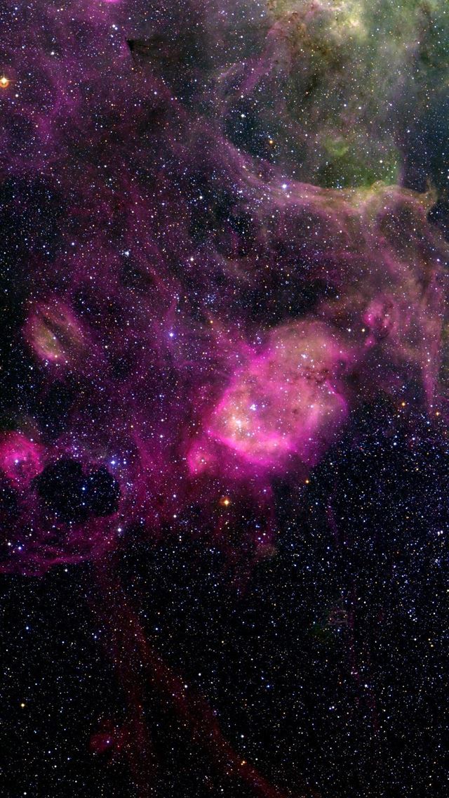 640x1136 Landscapes Nature Fantasy - nebula iPhone Wallpaper