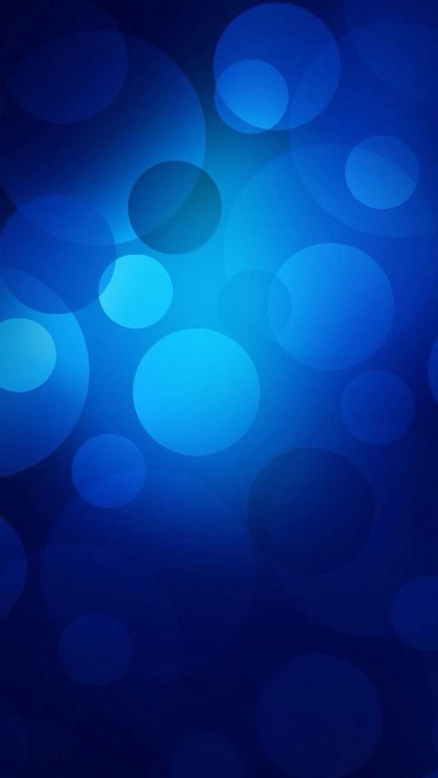 Blue bokeh background iPhone Wallpapers Free Download