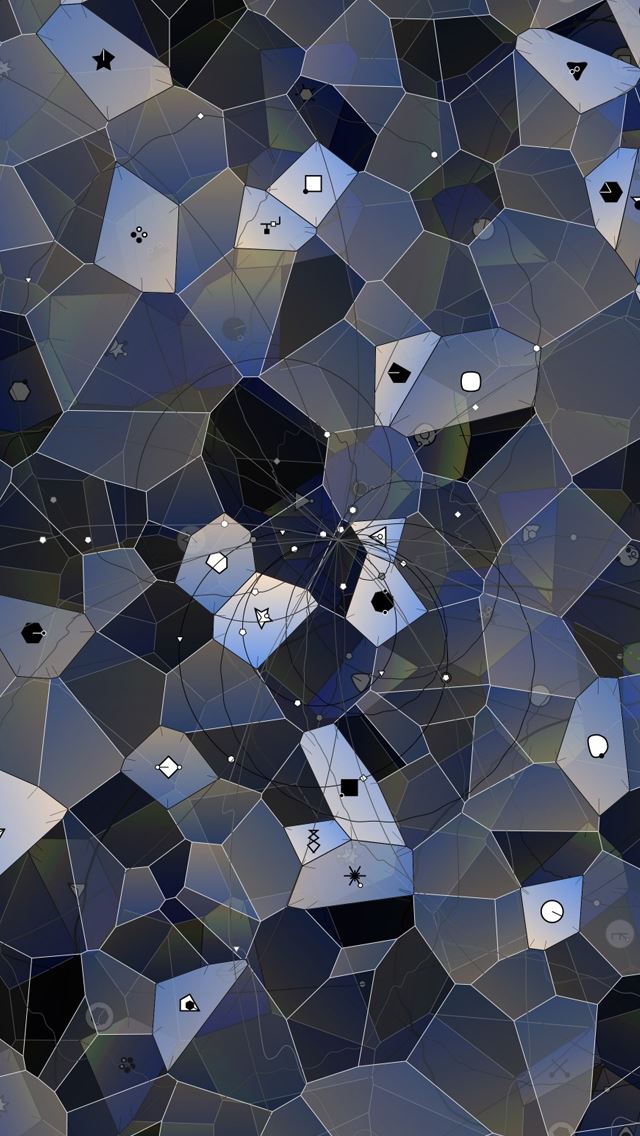 640x1136 Crystallic Space - line iPhone Wallpaper
